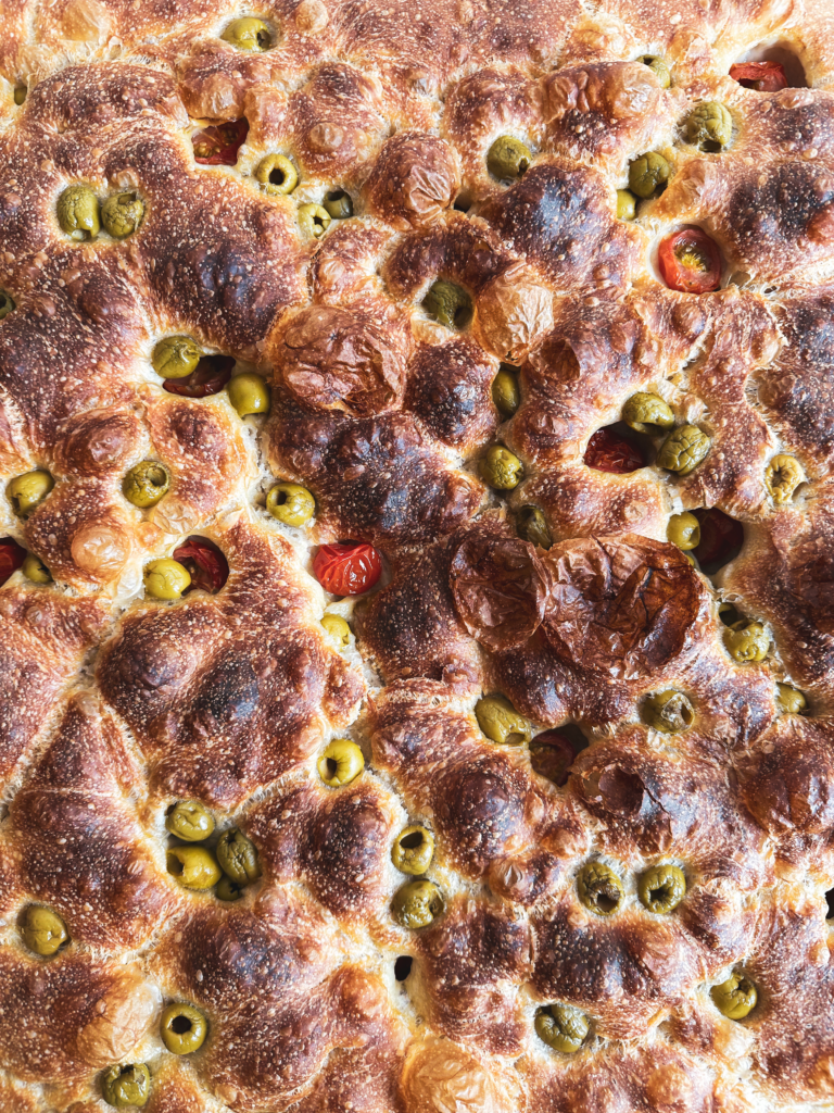 focaccia na zakwasie